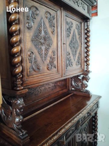 Неоренесансов бюфет, снимка 2 - Бюфети - 52152160