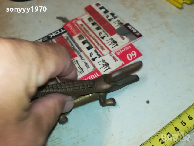 МЕСИНГОВ КРОКОДИЛ 2506250833, снимка 13 - Антикварни и старинни предмети - 50789371