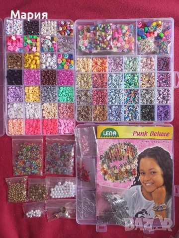 Мъниста и перли комплекти в кутии, снимка 11 - Други - 52669210