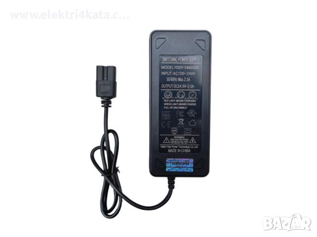 Зарядно устройство 54.6V (T-type) компактно, снимка 2 - Части - 52464916