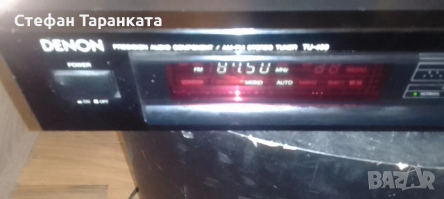 радио тунер Denon, снимка 3 - Ресийвъри, усилватели, смесителни пултове - 54070940