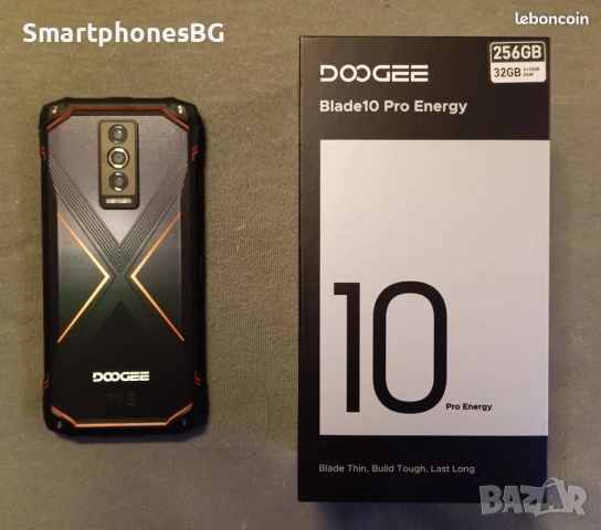 Doogee Blade10 Pro Energy 32GB RAM 256GB ROM, Ultra Slim с IP68 защита, снимка 10 - Други - 53788606