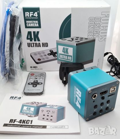 Микроскоп камера индустриална RF4 RF-4KC1 4K, снимка 1 - Камери - 45775748