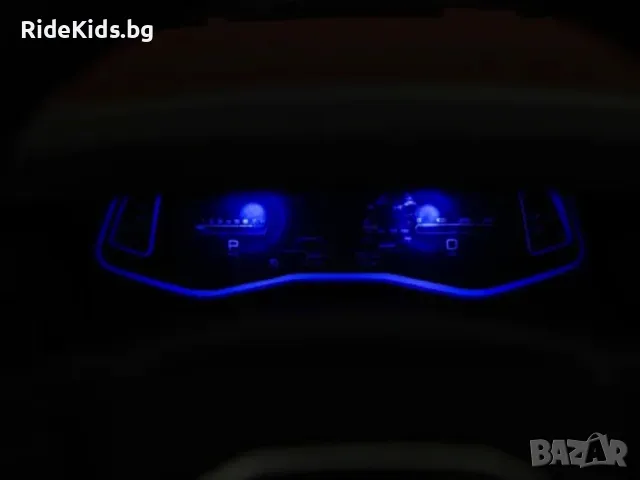 Audi RS6 12V – Детска акумулаторна кола, Синя, EVA гуми, снимка 8 - Детски велосипеди, триколки и коли - 49743701