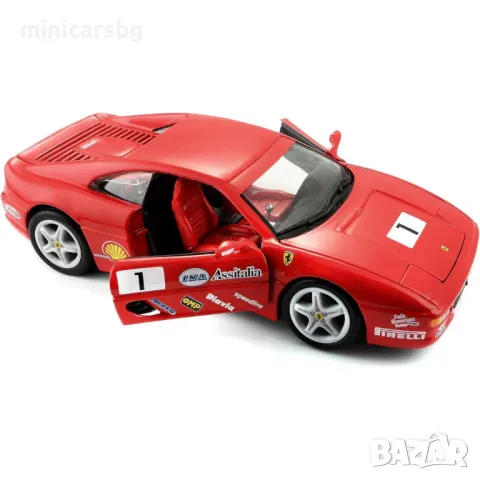 Метални колички: Ferrari F355 Challenge, снимка 4 - Колекции - 48242557