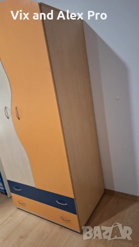 Детски гардероб двукрилен, снимка 2 - Гардероби - 53743279