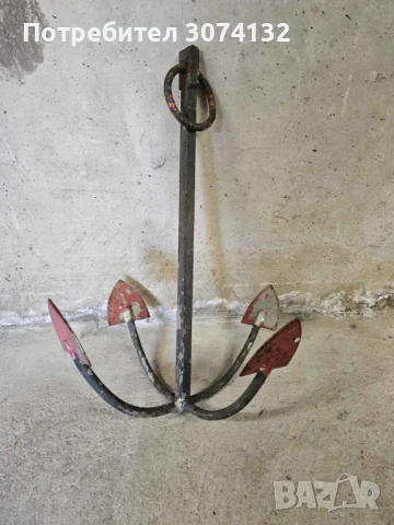 Ретро котва , снимка 3 - Антикварни и старинни предмети - 50668113