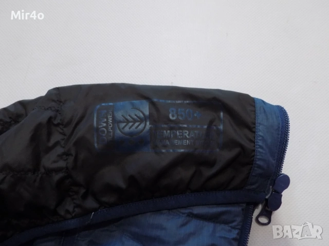 пухено яке mammut pertex quantum 850 горнище худи суичър блуза екип туризъм планина мъжко оригинал S, снимка 8 - Якета - 53989551