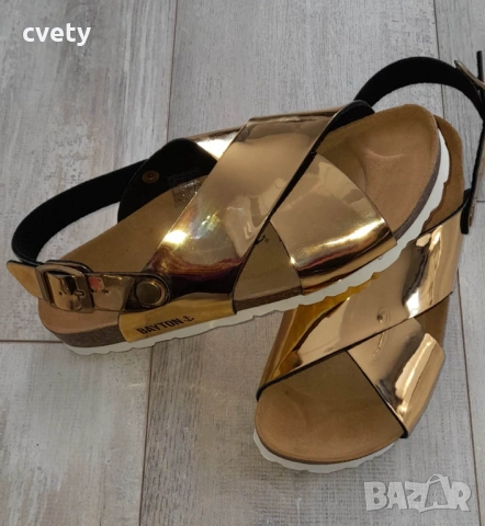 НОВИ юношески сандали BAYTON , снимка 3 - Детски сандали и чехли - 54093595