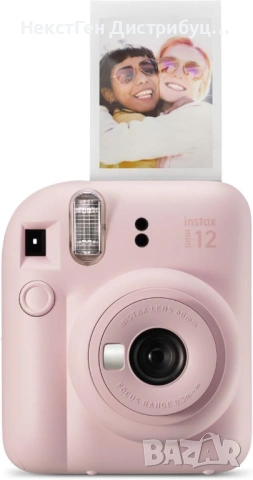 Fujifilm Instax Mini 12 Pink Instant Camera | Нов | 24м Гаранция