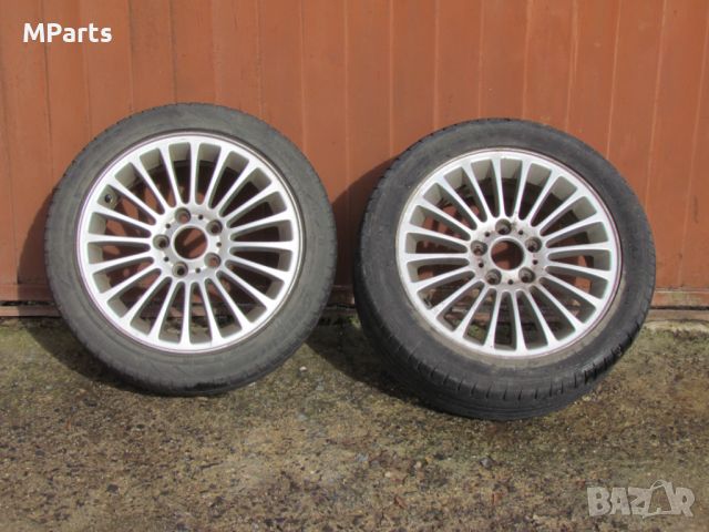 БМВ Е46 Оригинални Джанти Стайл 73 17 цола 7 Бр. 36116753816  E46 330xi BMW LA wheel radial spoke 73, снимка 4 - Гуми и джанти - 46263061