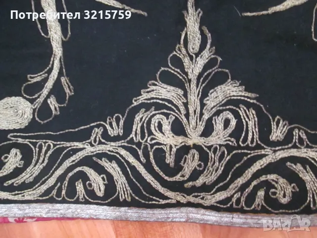 19 век елек за носия златна и сребърна сърма, снимка 7 - Антикварни и старинни предмети - 49828078