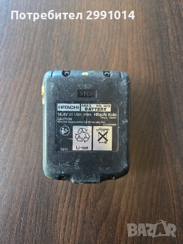 Батерия Makita и Hitachi-14,4v, снимка 8 - Винтоверти - 53935263