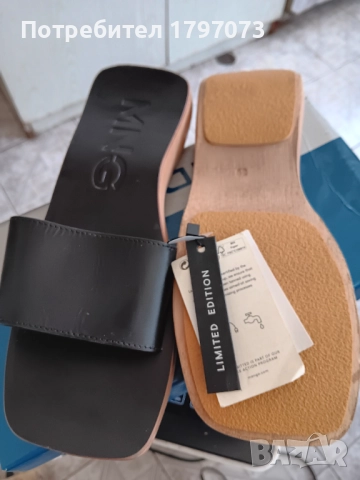 Дървени чехли Mango НОВИ