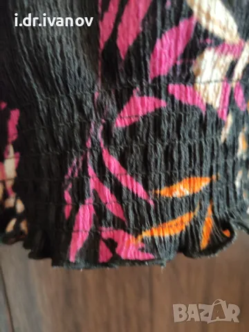 цветна стилна блуза, снимка 6 - Блузи с дълъг ръкав и пуловери - 49693532