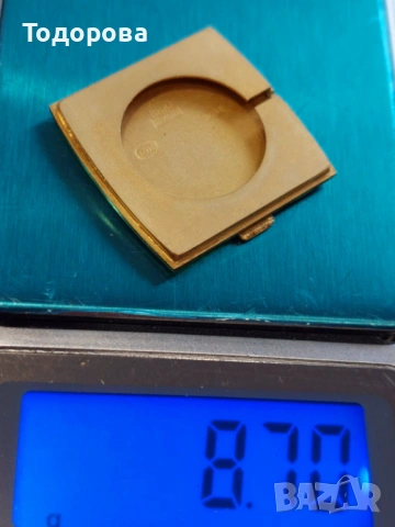 Швейцарски златен 18к часовник от 70те год. на 20 век.Злато 18 грама в 18к.Циферблат злато, снимка 11 - Мъжки - 53394988