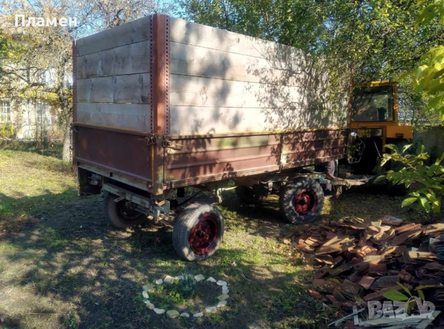 Трактор Булгар ТК-80 + инвентар (ремаркета + 2 бр. плугове) – палиш и работиш 5600 моточаса, снимка 10 - Селскостопанска техника - 54189778