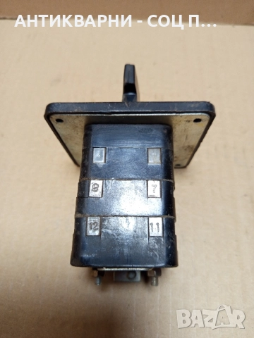 Соц Стар Пакетен Превключвател ПГП- 25- 20/ 25А-380V., снимка 5 - Антикварни и старинни предмети - 52057623