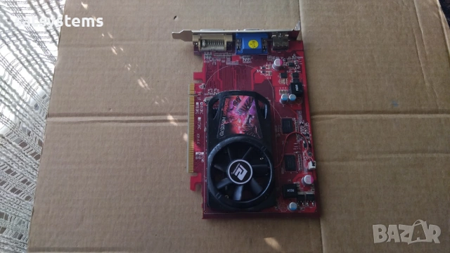 Видео карта AMD Radeon PowerColor HD AX6570 HDMI 1024MB GDDR3 128bit PCI-E, снимка 6 - Видеокарти - 54263238