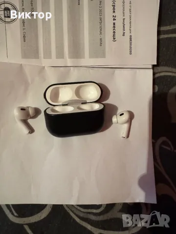 Apple Airpods pro 2 2023 Original 2 г гаранция, снимка 11 - Слушалки, hands-free - 48462230