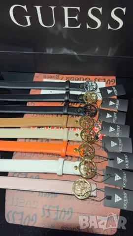 колани от естествена кожа в кутия guess 