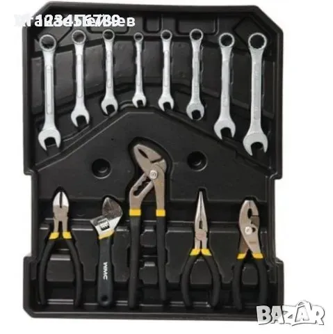 Куфар с инструменти WMC 1050 части -Огромен комплект, снимка 3 - Куфари с инструменти - 49680955