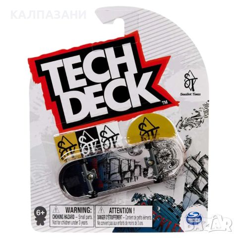 TECH DECK Мини скейтборд 1 брой 6067049, снимка 17 - Игри и пъзели - 46099231