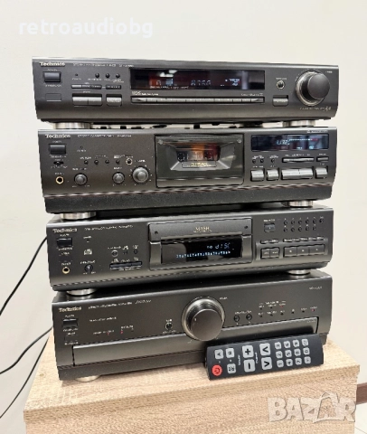 🔊ТОП ретро аудио система - сет TECHNICS Class AA - усилвател, CD, триглав дек,  тунер и грамофон, снимка 3 - Аудиосистеми - 52856533