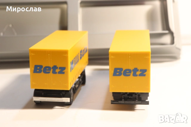 HERPA H0 1/87 MERCEDES ACTROS WILLI BETZ КАМИОН МОДЕЛ, снимка 8 - Колекции - 53669931