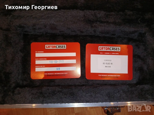 Куфар за китара Gator GC-ELEC-XL Guitar ABS Case, снимка 3 - Китари - 53760269