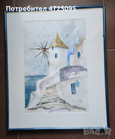 Картина Санторини