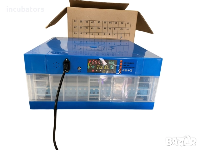 Инкубатор за яйца, автоматично обръщане на яйцата, регулируема температура и влажност