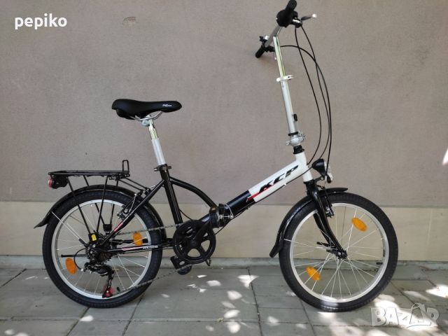 Продавам колела внос от Германия  тройносгъваем велосипед KCP RIO 20 цола, снимка 1 - Велосипеди - 46060708
