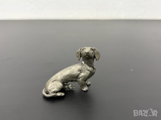 Миниатюра на дакел / фигура / статуетка. №7762, снимка 2 - Колекции - 52827217