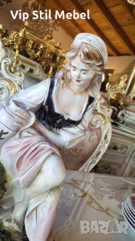 Италианска антикварни фигури , снимка 4 - Антикварни и старинни предмети - 51803246