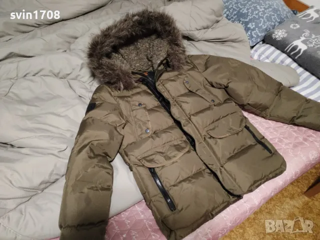 Зимно яке Superdry като ново, снимка 2 - Якета - 47959440