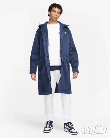 Нова мъжка парка Nike Nike M NK CLUB STADIUM PARKA - страхотна мъжка парка НОВА С ЕТИКЕТИ Размер Л и, снимка 2 - Якета - 52485555