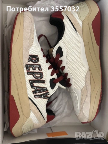 Маратонки кецове сникърси Replay 44 номер НОВИ 