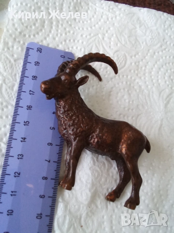 Бронзова фигурка на овен 44680, снимка 9 - Колекции - 54171101