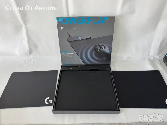 Подложка Гейминг Logitech - PowerPlay + мека и твърда, снимка 4 - Клавиатури и мишки - 49999981