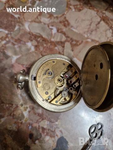 Прекрасен антикварен колекционерски османски джобен часовник , снимка 7 - Антикварни и старинни предмети - 53770738