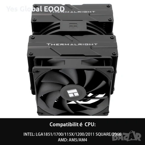 Thermalright Peerless Assassin 140 Black CPU охладител, снимка 2 - Други - 53244187
