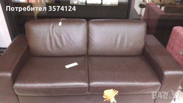 Кожен диван, снимка 2 - Дивани и мека мебел - 52408951