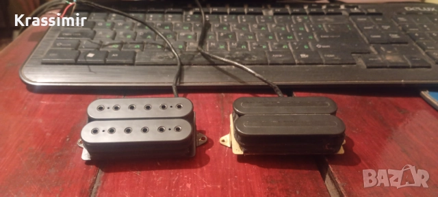 DiMarzio Humbucker Pickup Set. Адаптери за китара., снимка 2 - Китари - 52730027