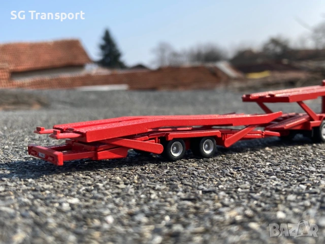 Herpa 1:87 Scania P ROLFO Автовоз, снимка 8 - Колекции - 53275901
