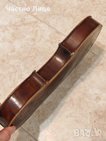 Тяло на Старинна Цигулка за Части, снимка 6 - Антикварни и старинни предмети - 53961842