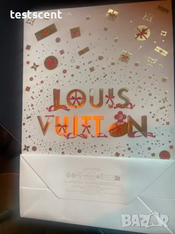 Бутикова подаръчна торба Louis Vuitton LV Christmas Holidays 2023 - 2024 Shopping Bag празнична, снимка 12 - Чанти - 48421523