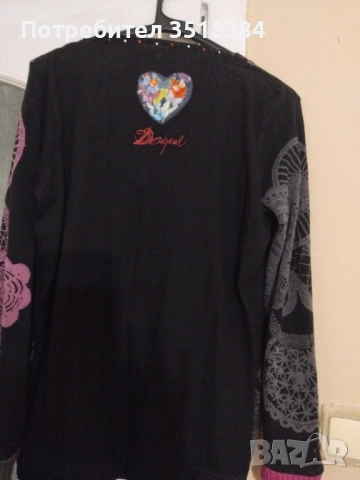 Оригинална блуза" Desigual", снимка 2 - Блузи с дълъг ръкав и пуловери - 52358425