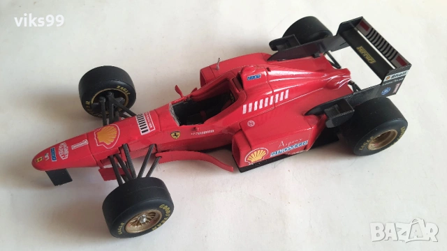 Ferrari F310 1996 Shell Schumacher - 1:20 - Maisto, снимка 2 - Колекции - 53008366
