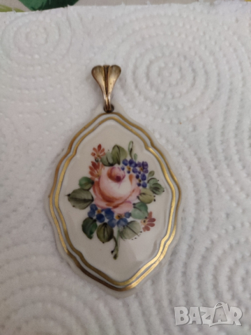 старинен порцеланов медальон rosenthal, снимка 3 - Антикварни и старинни предмети - 44979017